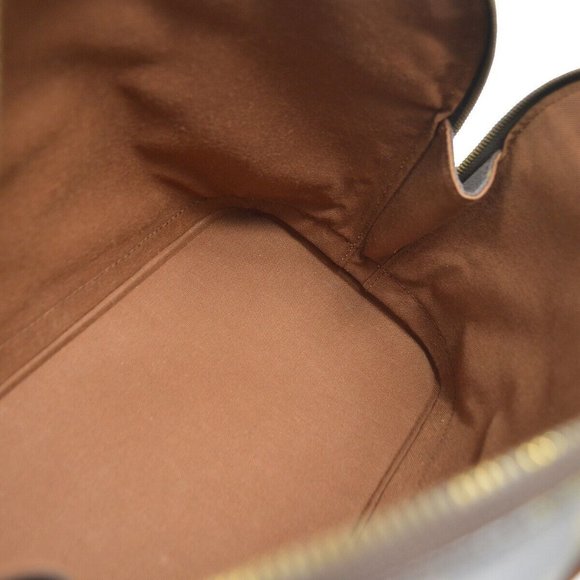 713310L Louis Vuitton Satchel Bag Alma Brown Monogram - Picture 8 of 9